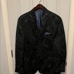 Robert Graham Dark Floral Blazer